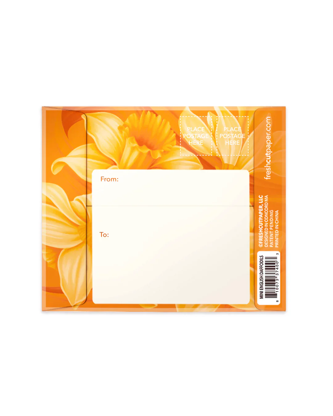 FreshCut Paper - Mini English Daffodils Pop-Up Card - Image 6