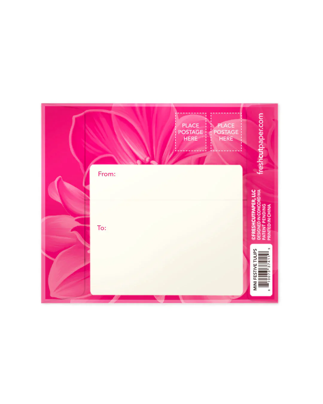FreshCut Paper - Mini Festive Tulips Pop-Up Card - Image 5