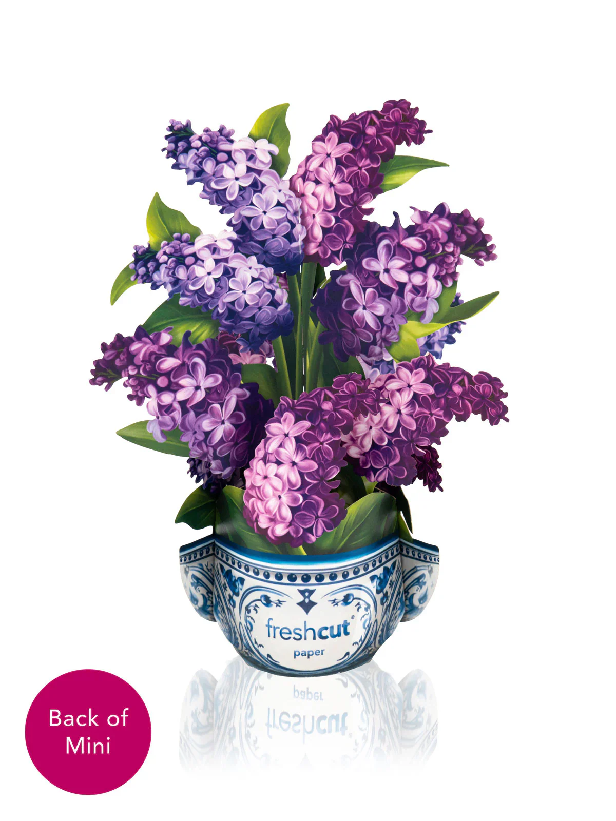 FreshCut Paper - Mini Garden Lilac Pop-Up Card - Image 2