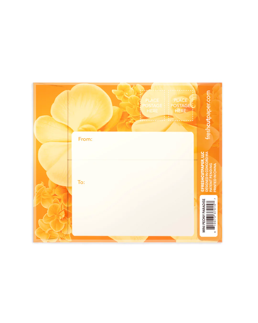 FreshCut Paper - Mini Serenity Orchid Pop-Up Card - Image 5
