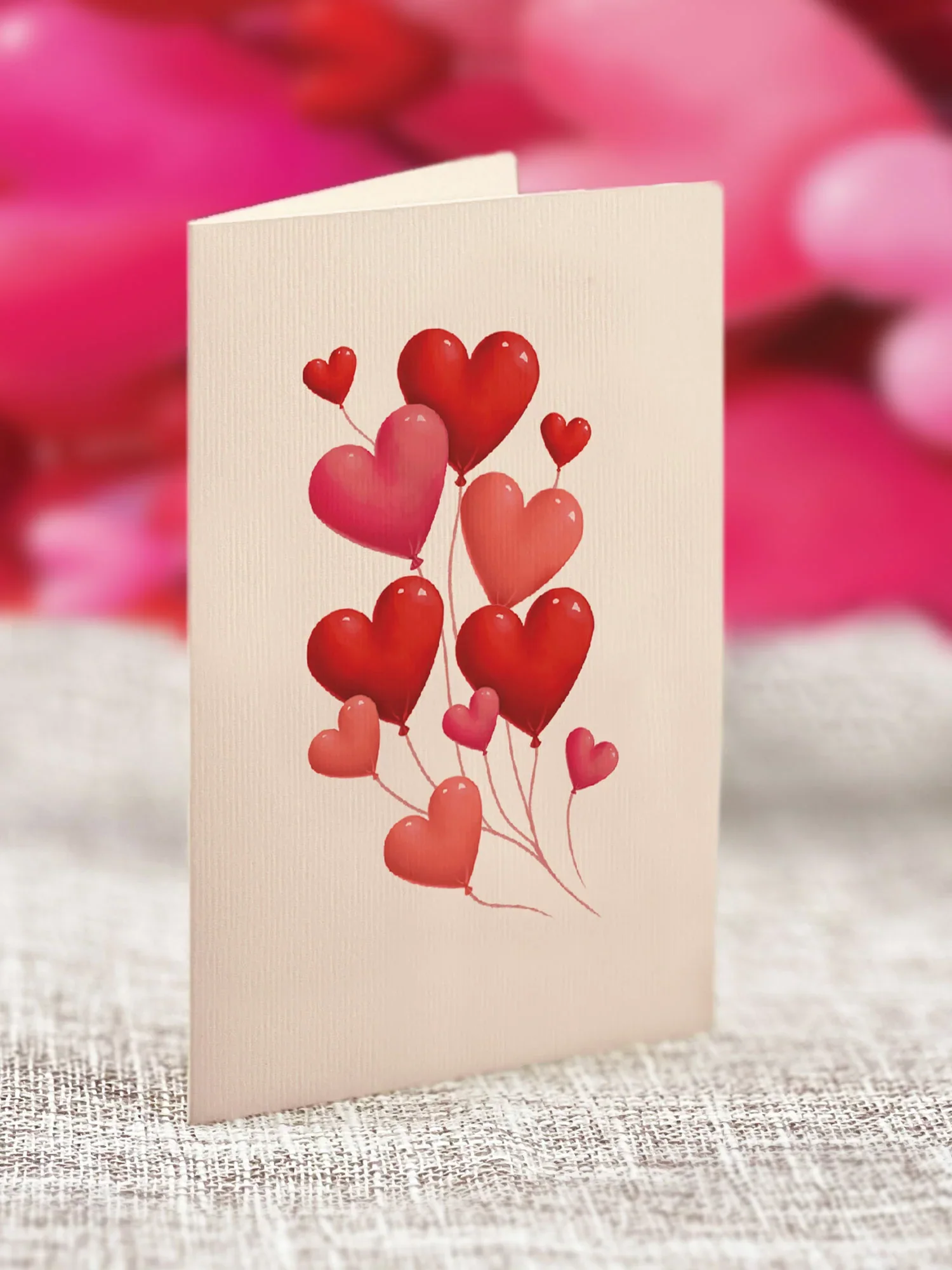 FreshCut Paper - Mini Heart Balloons Pop-Up Card - Image 4