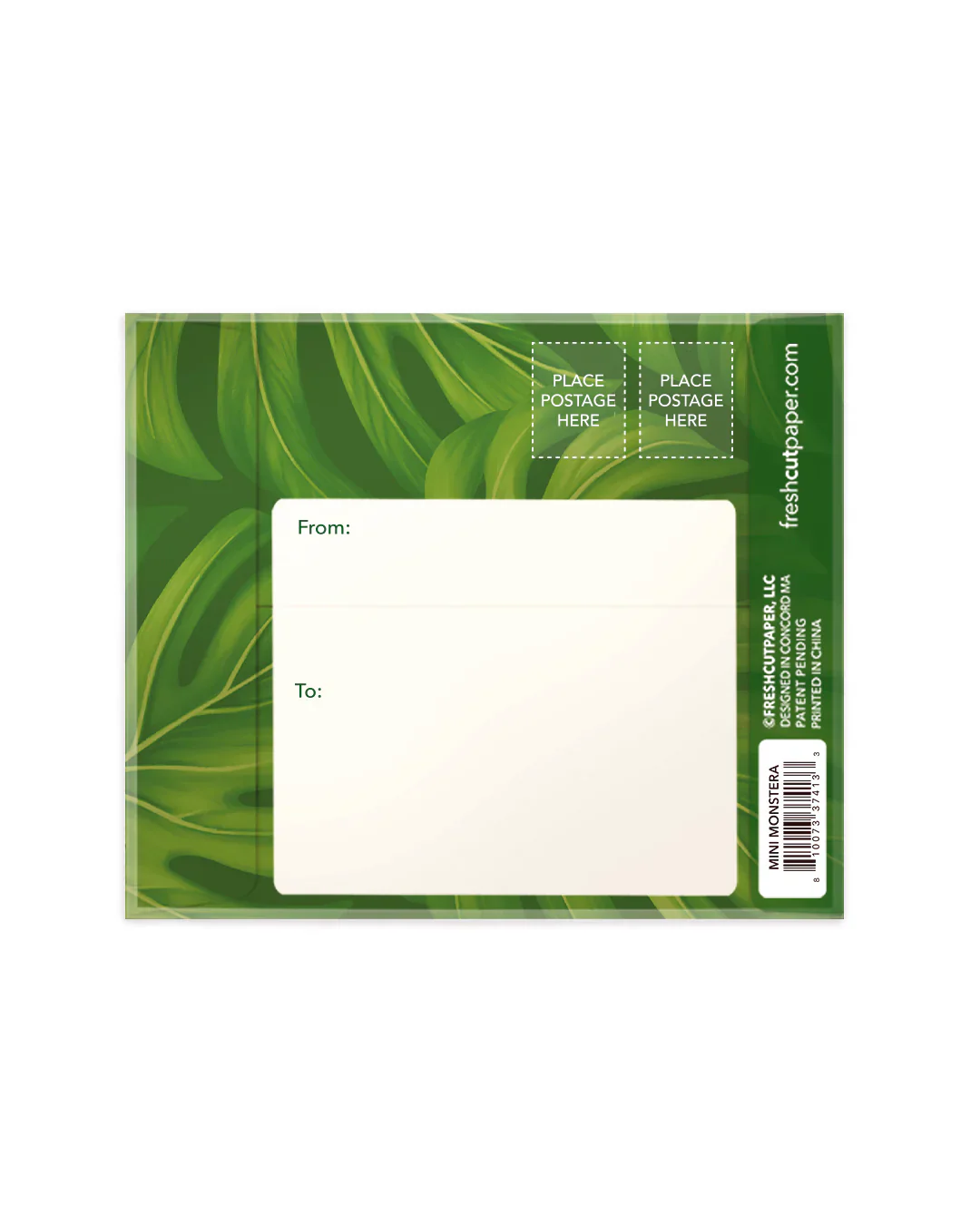 FreshCut Paper - Pop-Up Greeting Card, Monstera - Image 6