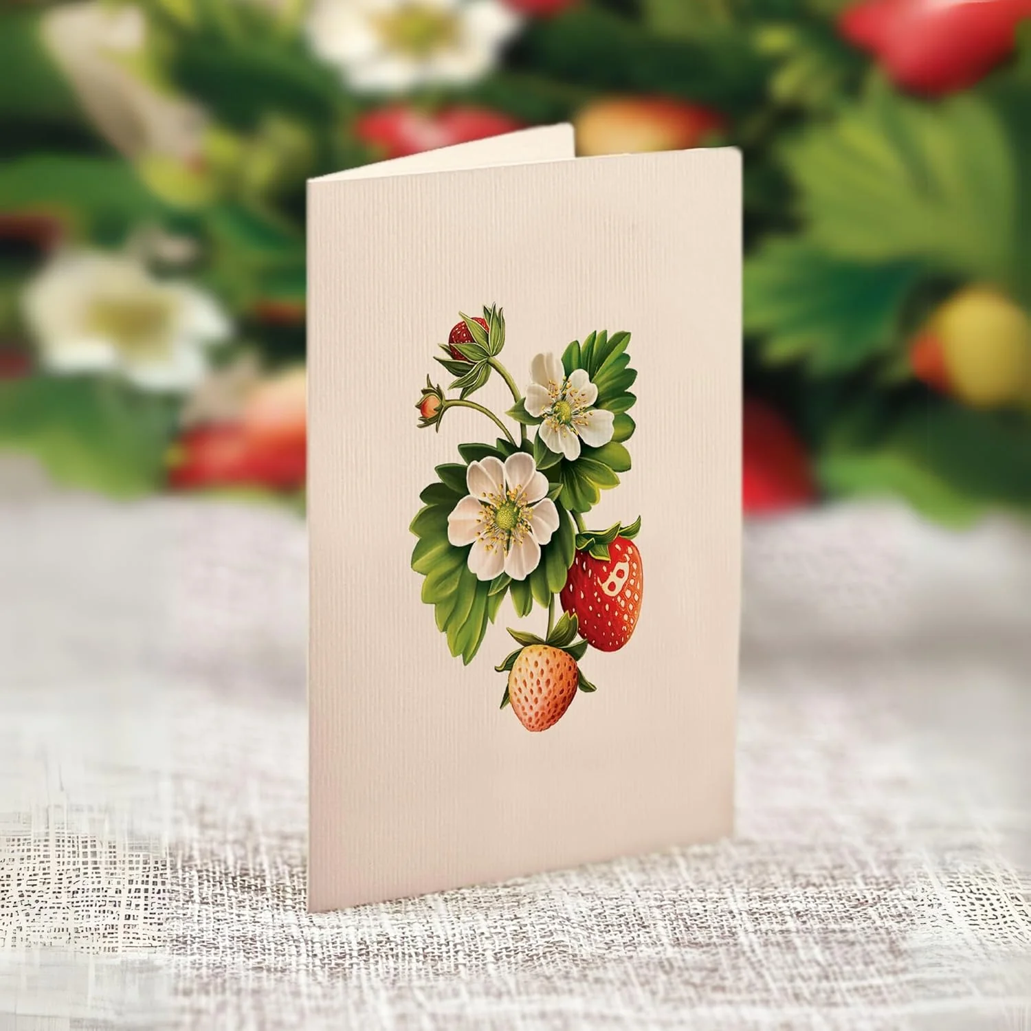 FreshCut Paper - Strawberry Blossom Pop-Up Bouquet - Image 2