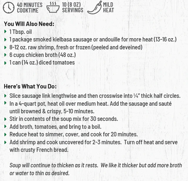 Frontier Soups - New Orleans Creole Jambalaya Soup Mix - Image 3