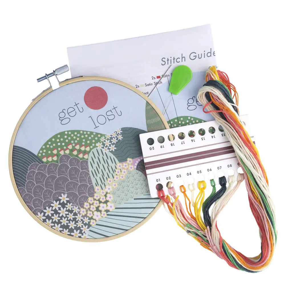 Funatic - Get Lost Embroidery Kit - Image 2