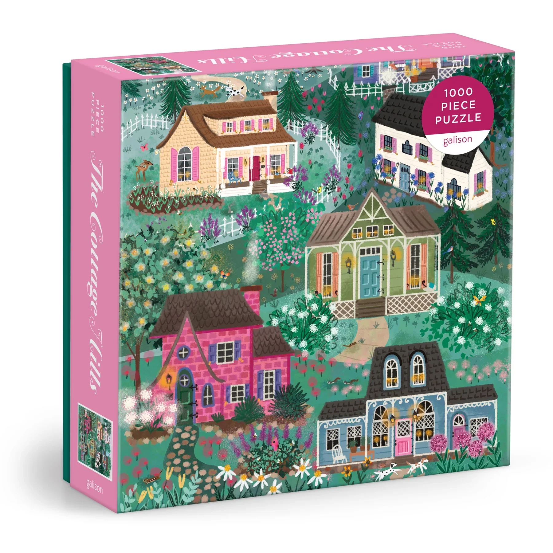Galison - The Cottage Hills Puzzle, 1000 Piece