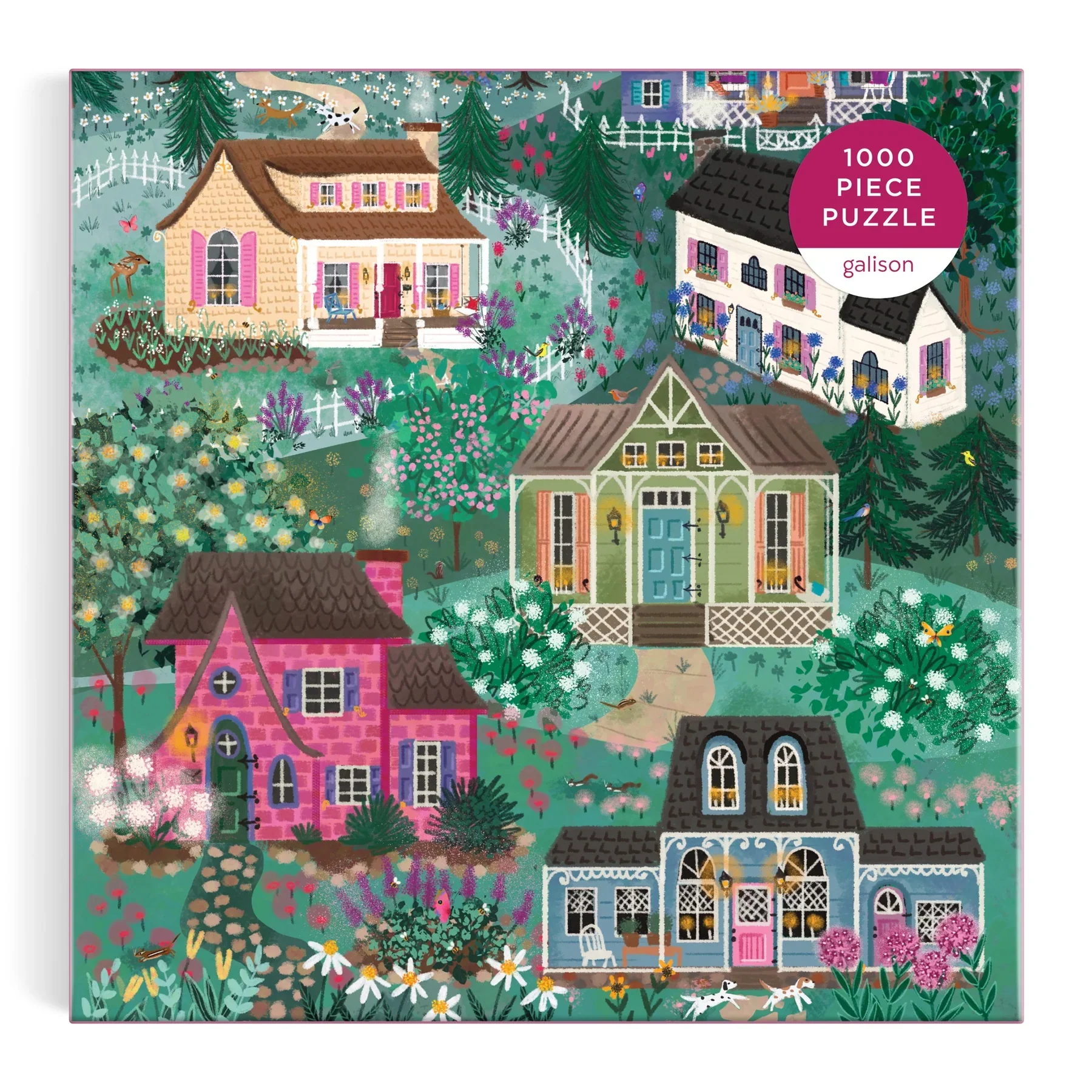 Galison - The Cottage Hills Puzzle, 1000 Piece - Image 2