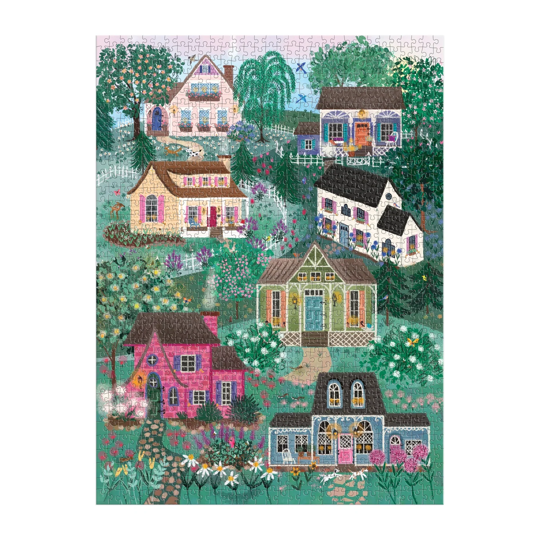 Galison - The Cottage Hills Puzzle, 1000 Piece - Image 3