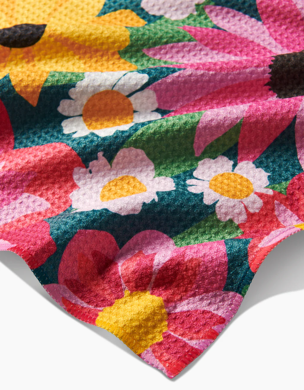 Geometry - Wild Blooms Tea Towel - Image 2