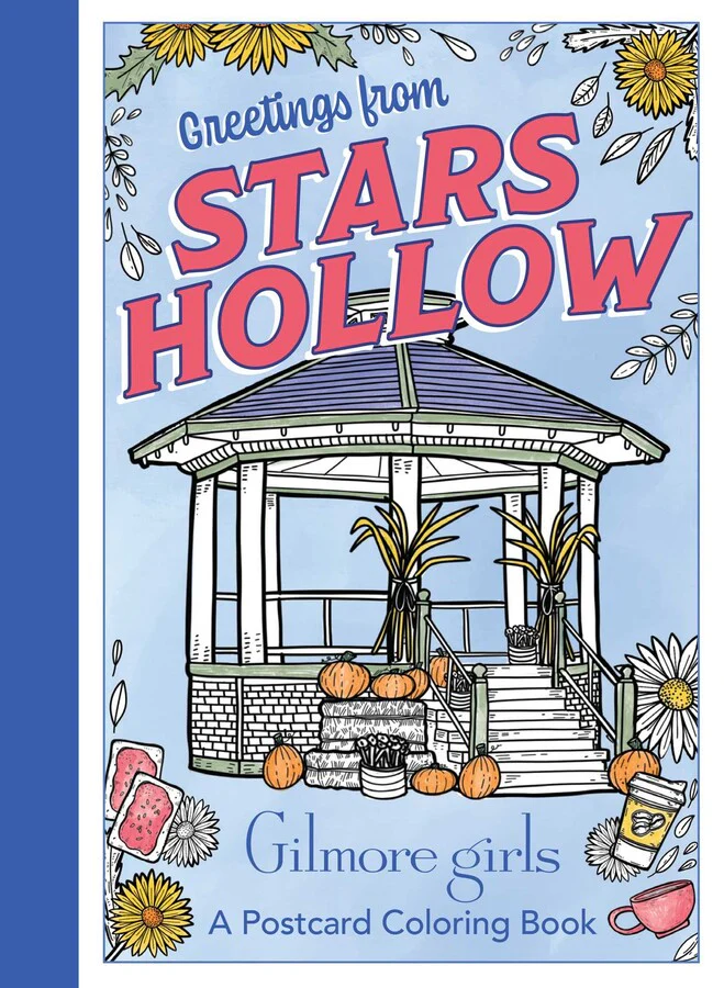 Gilmore Girls: Greetings From Stars Hollow Postcard Coloring Book
