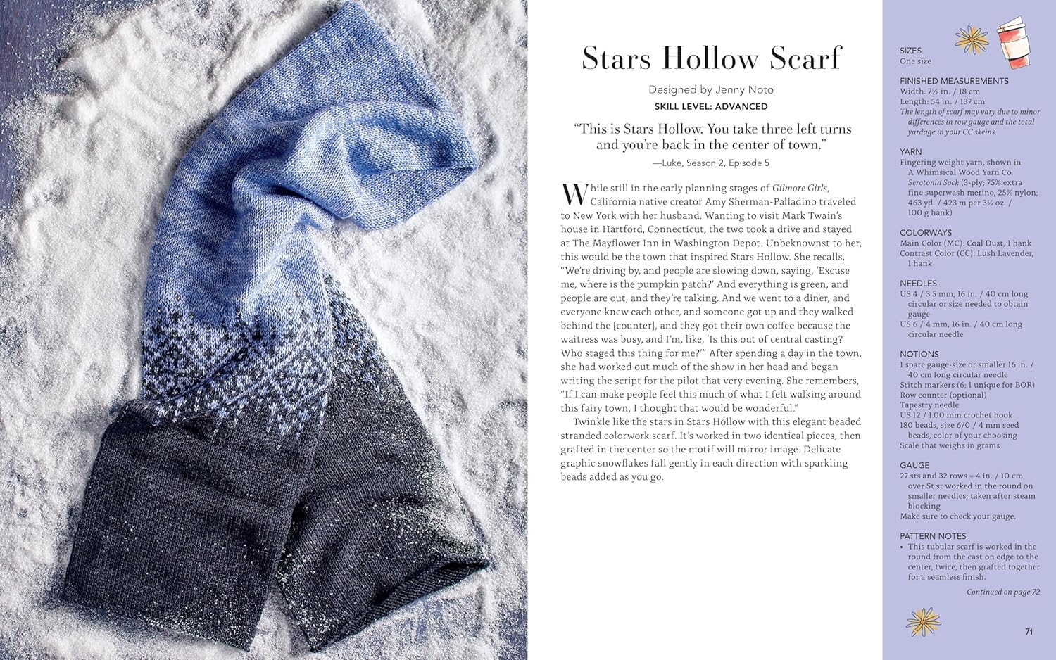 Gilmore Girls: The Official Knitting Book by Tanis Gray - Image 5