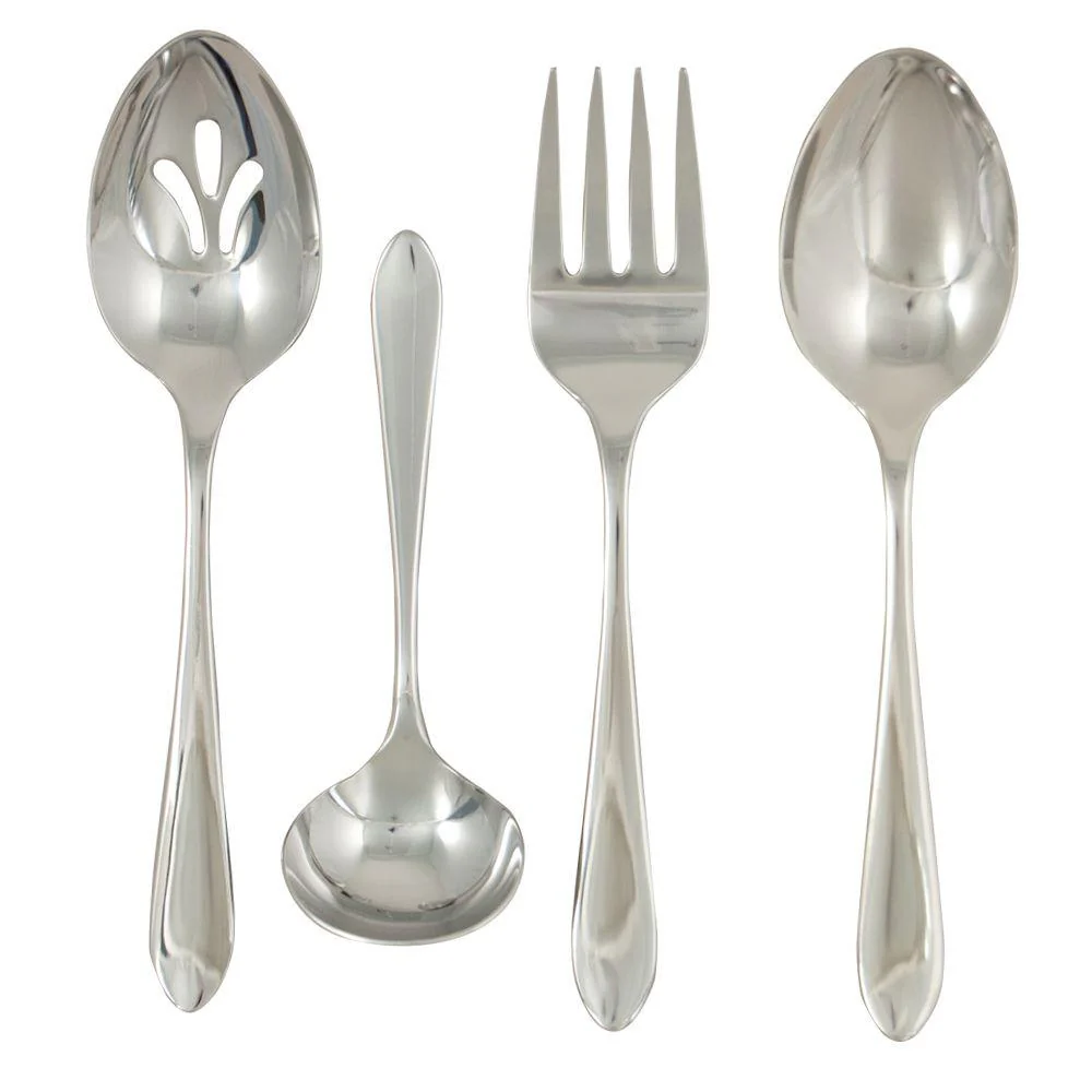 Ginkgo - Linden 4-piece Hostess Set