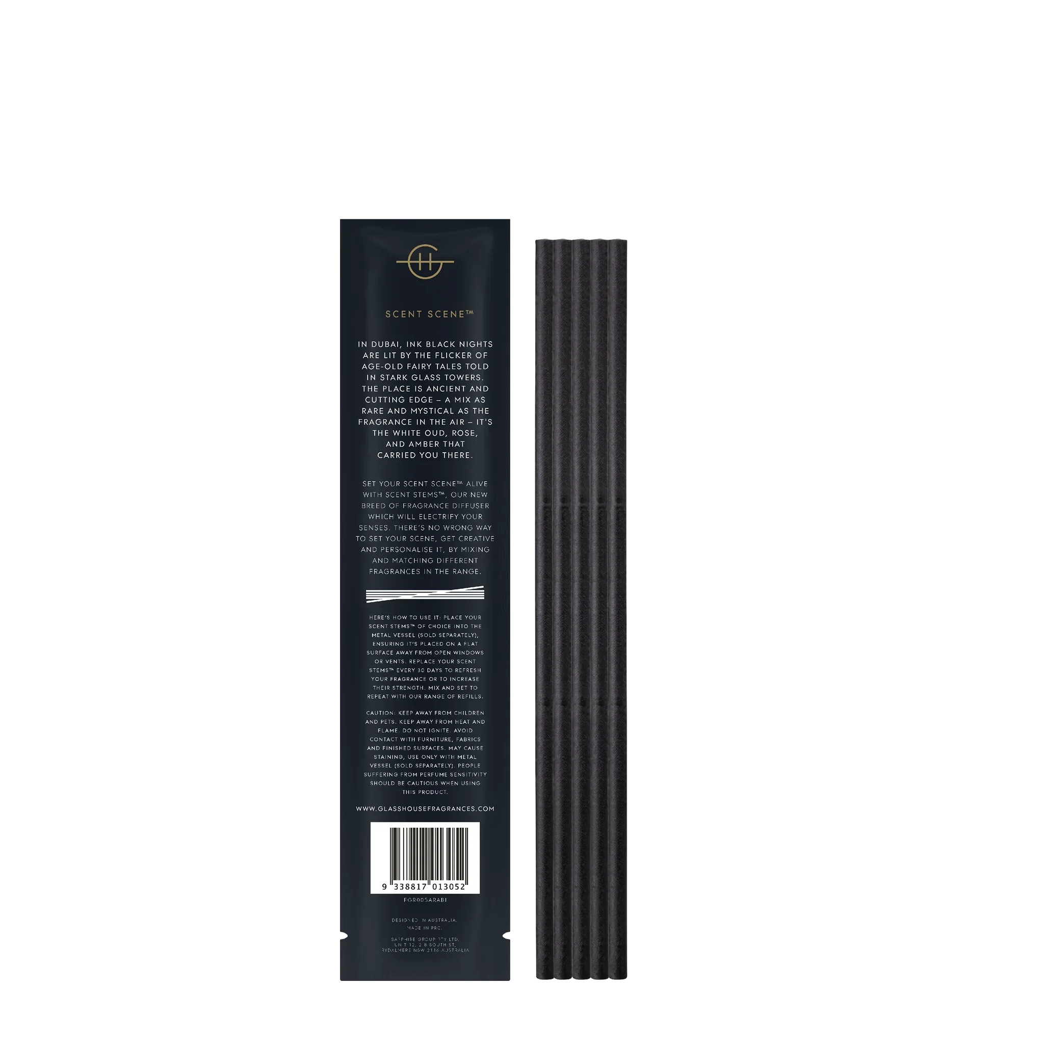 Glasshouse Fragrances - Arabian Nights 5 Replacement Scent Stems - Image 2