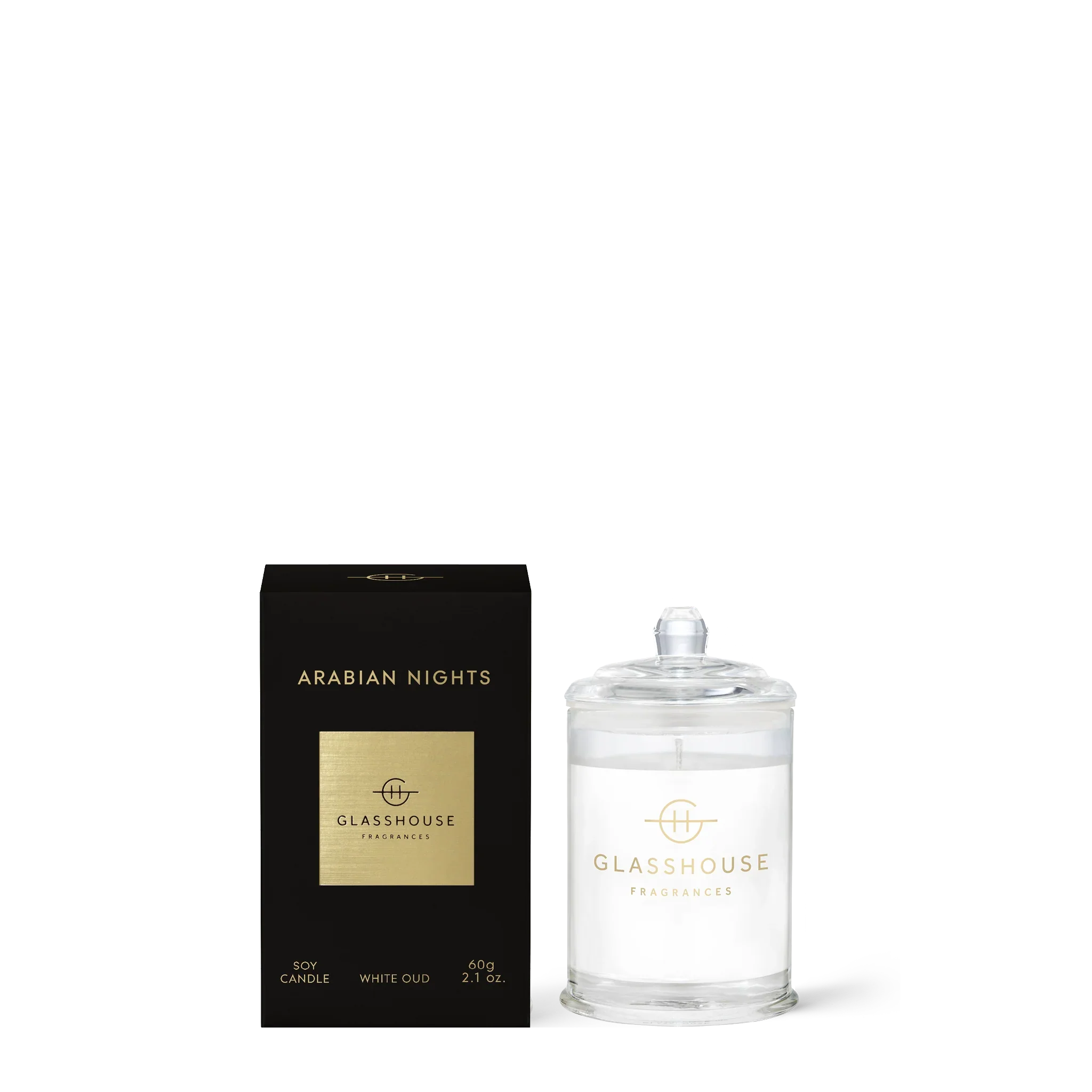 Glasshouse Fragrances - Arabian Nights Triple Scented Small Candle