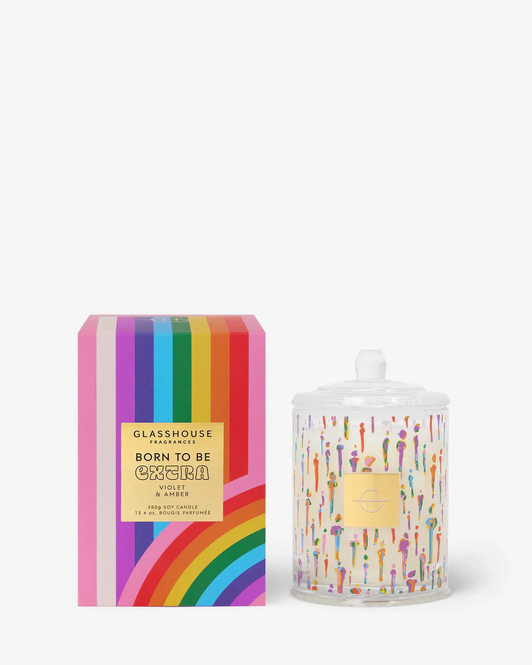 Glasshouse Fragrances - Born to Be Extra Triple Scented Candle