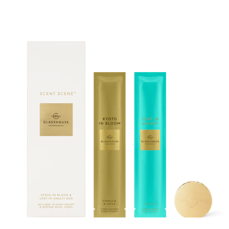Glasshouse Fragrances - Lost In Amalfi & Kyoto In Bloom Scent Scene Duo