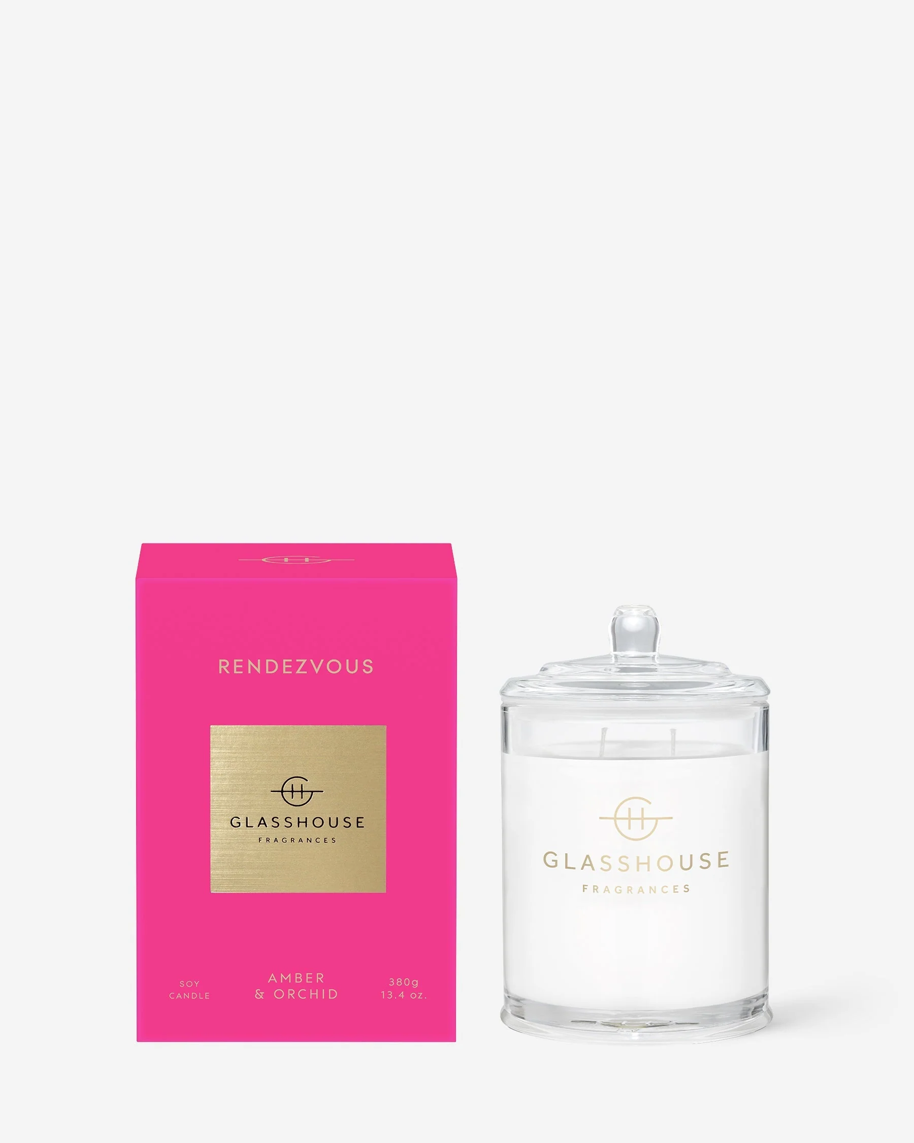 Glasshouse Fragrances - Rendezvous Triple Scented Candle