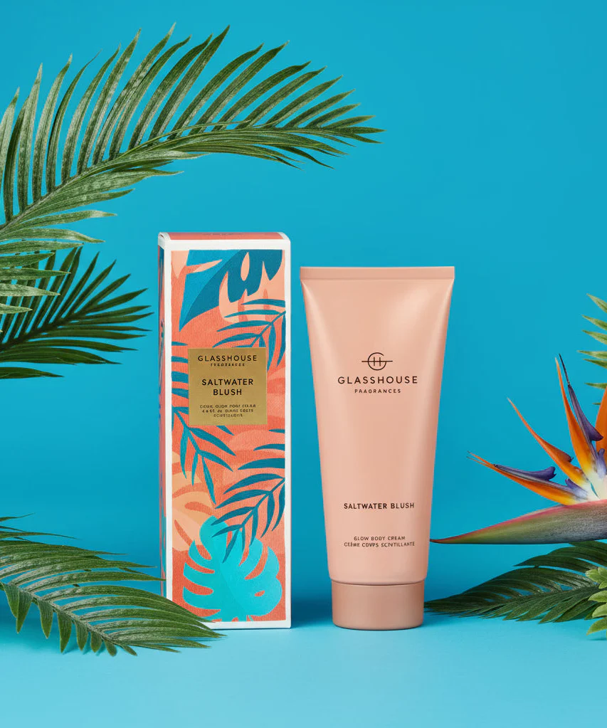 Glasshouse Fragrances - Saltwater Blush Glow Body Cream - Image 2
