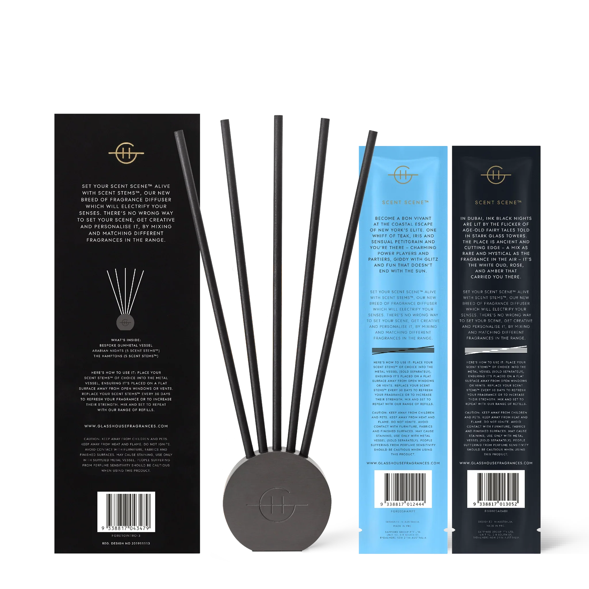 Glasshouse Fragrances - The Hamptons & Arabian Nights Scent Scene Duo - Image 3