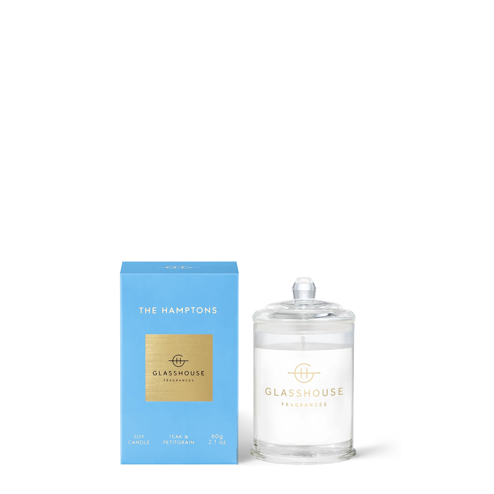 Glasshouse Fragrances - The Hamptons Triple Scented Small Candle
