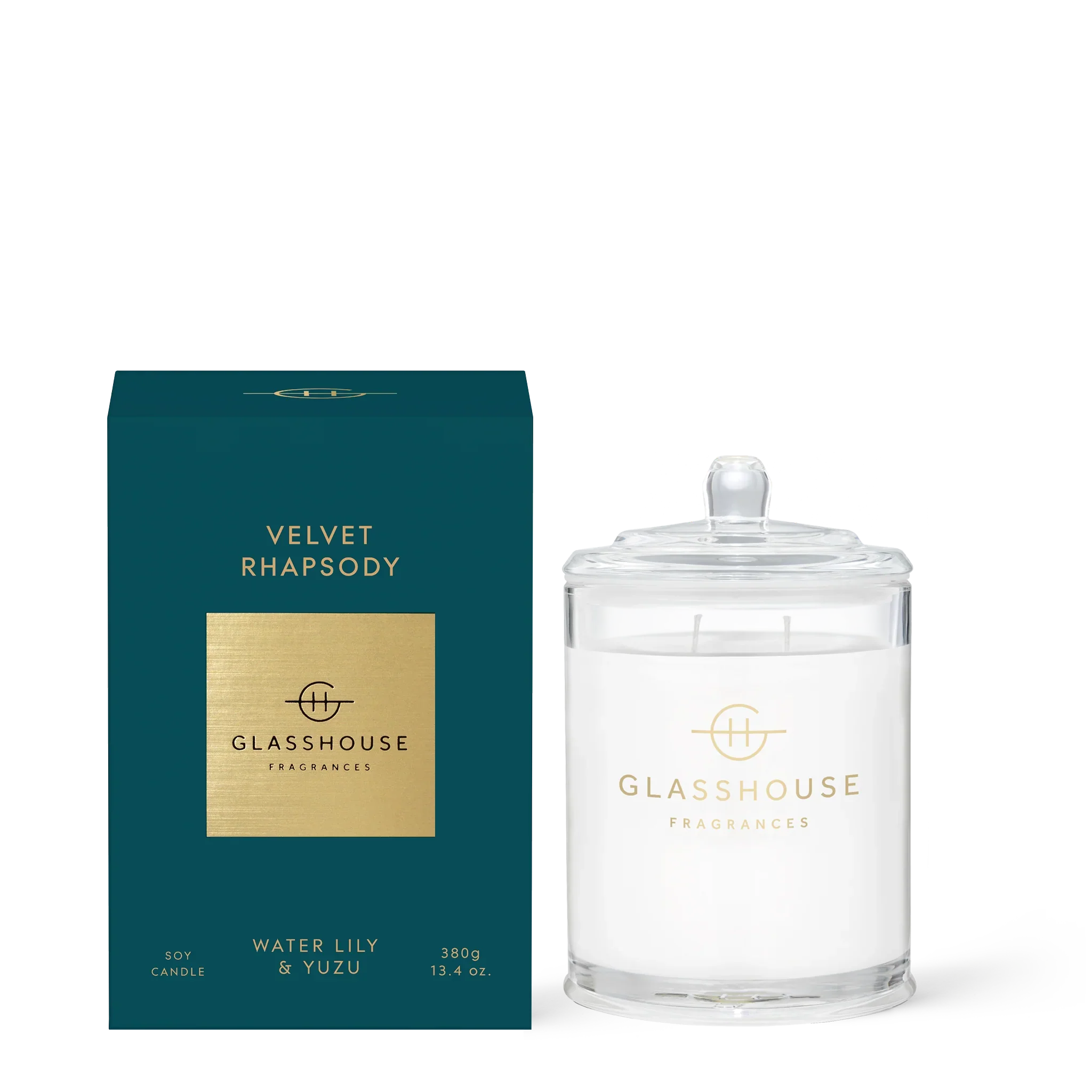 Glasshouse Fragrances - Velvet Rhapsody Triple Scented Candle