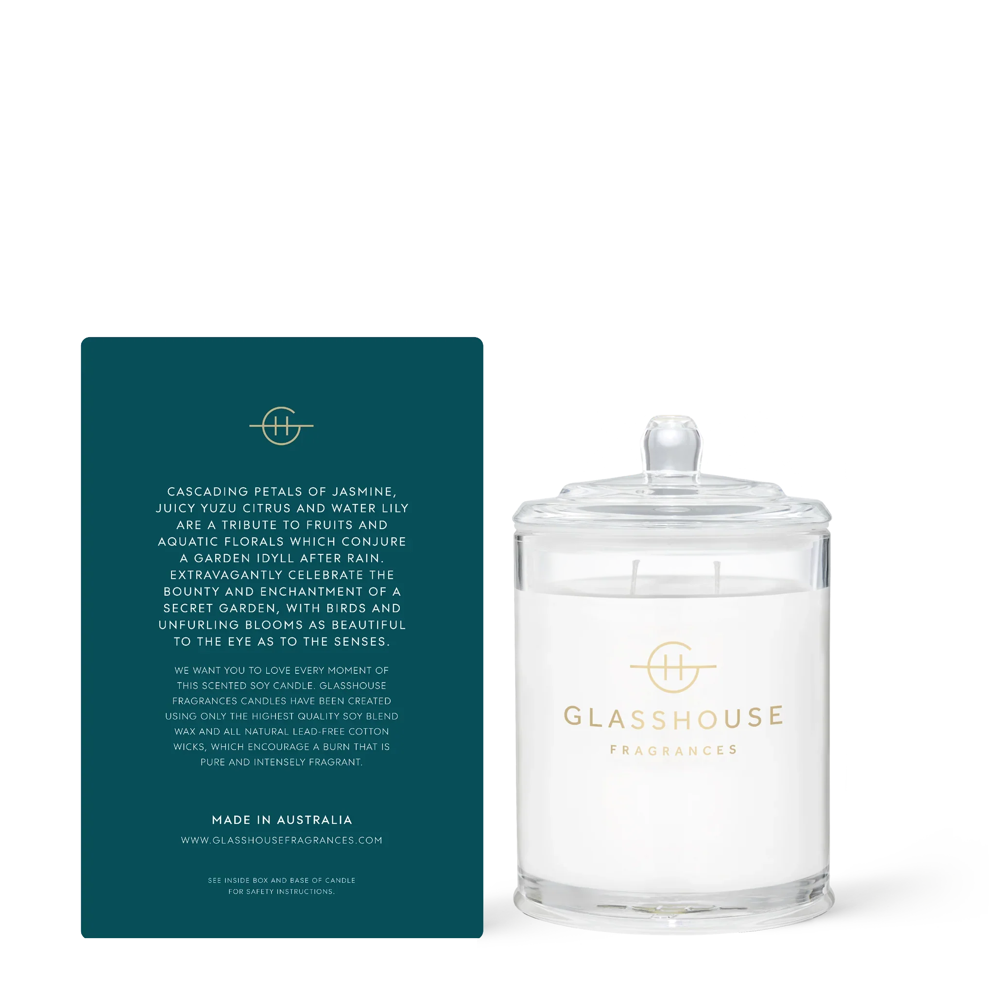 Glasshouse Fragrances - Velvet Rhapsody Triple Scented Candle - Image 2