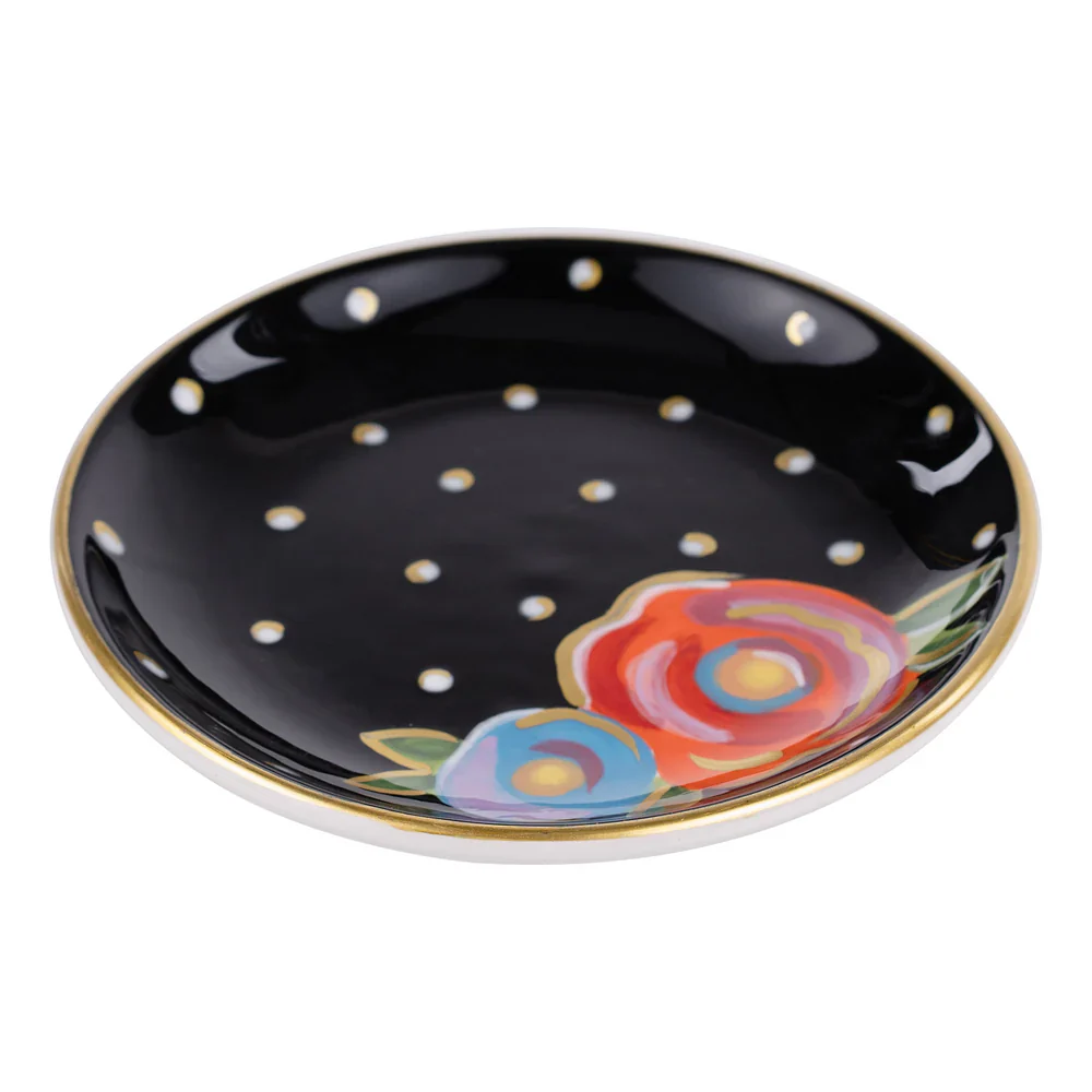 Gloryhaus - Flowers and Dots Trinket Tray - Image 2