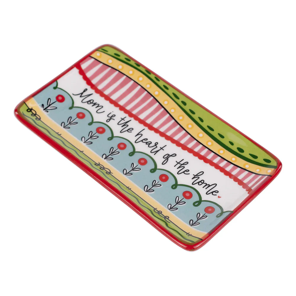 Gloryhaus - Mom is the Heart of the Home Trinket Tray - Image 2