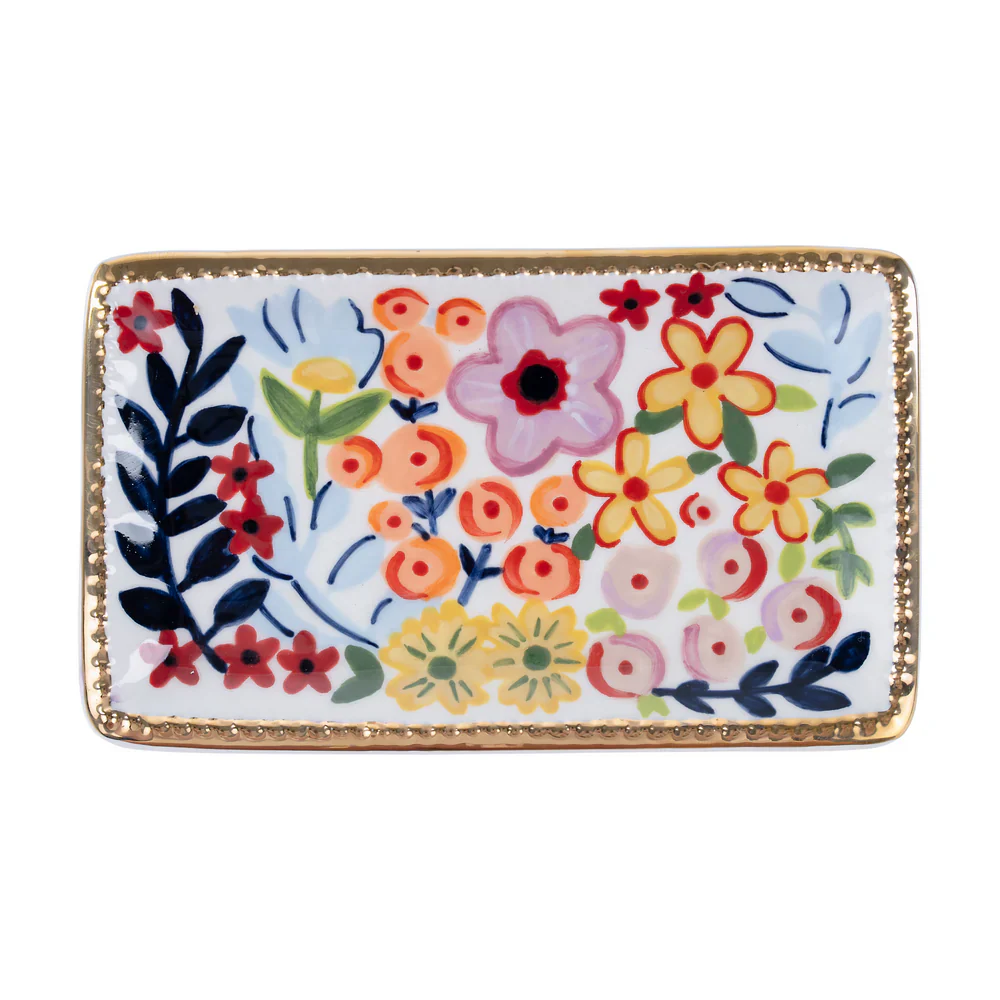 Gloryhaus - Petals and Posies Trinket Tray