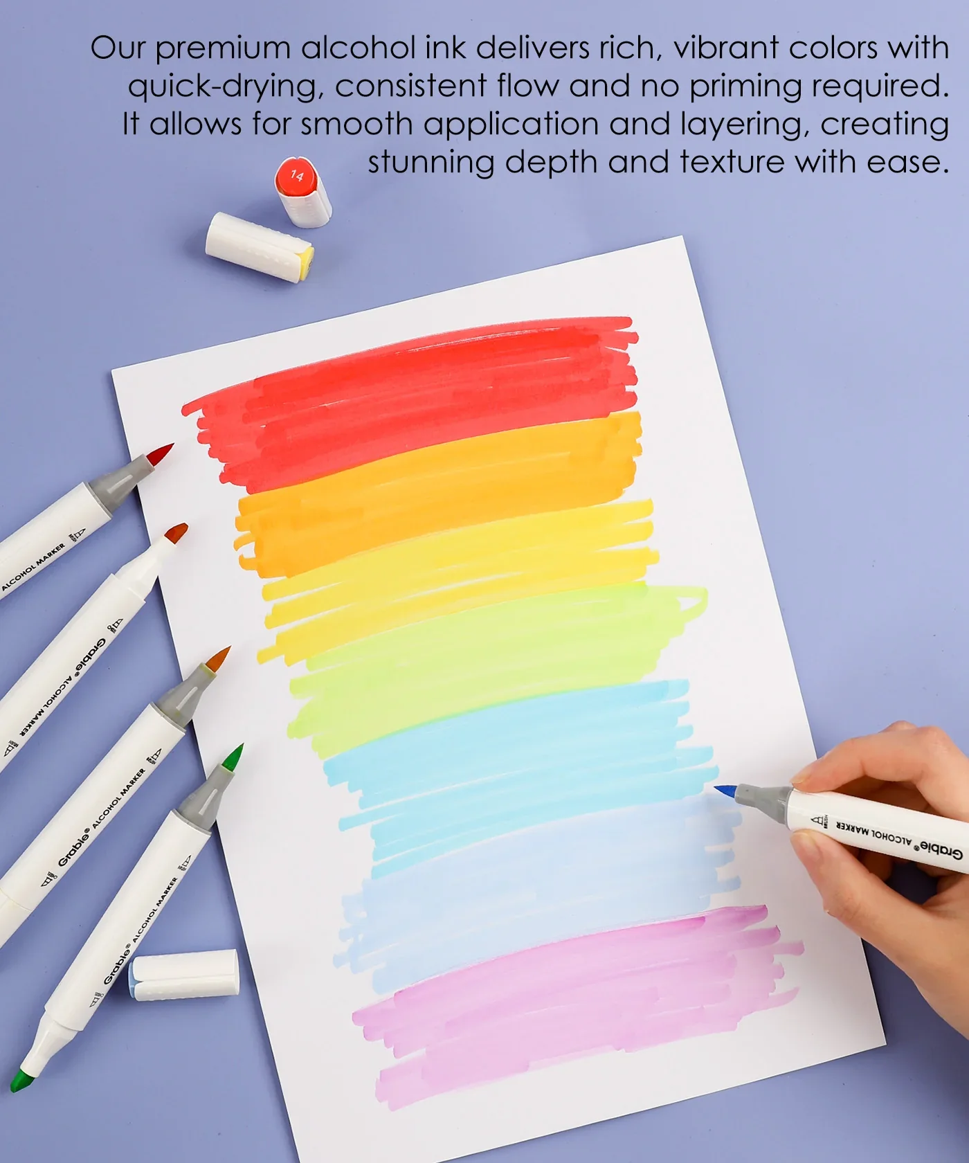 Grabie - Dual-Tip Alcohol-Based Marker Set - Image 8