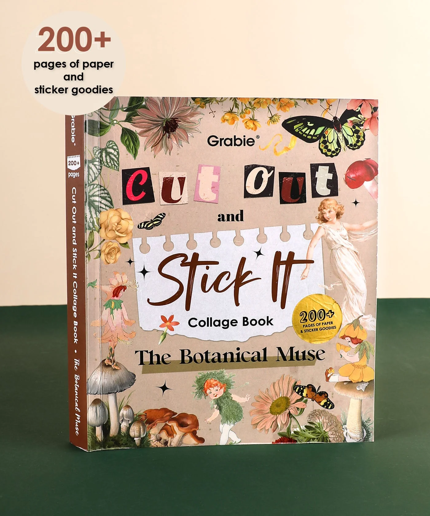 Grabie - The Botanical Muse Collage Activity Book