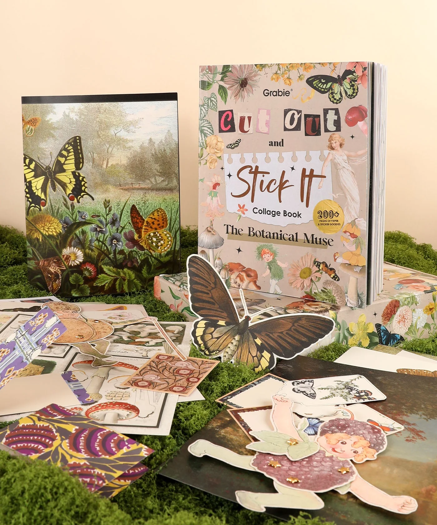 Grabie - The Botanical Muse Collage Activity Book - Image 3