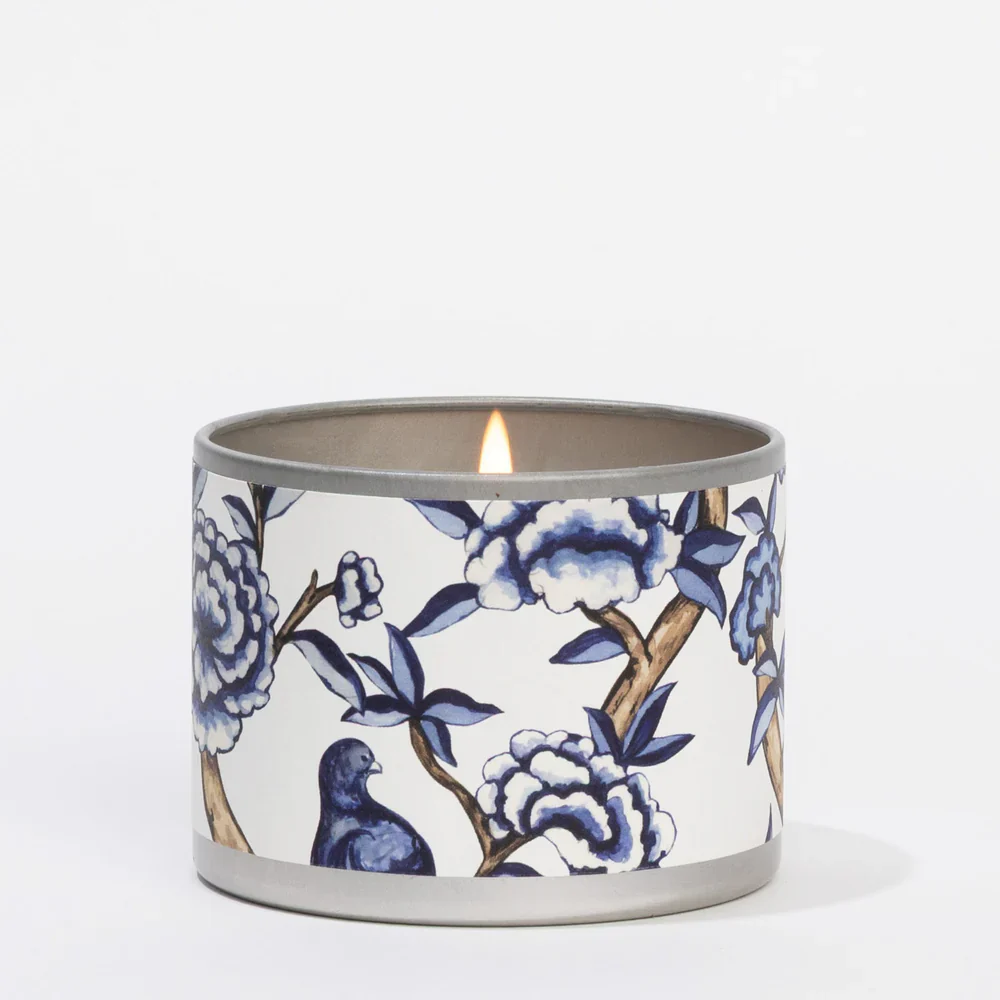 Greenleaf - Classic Linen Tin Candle - Image 2