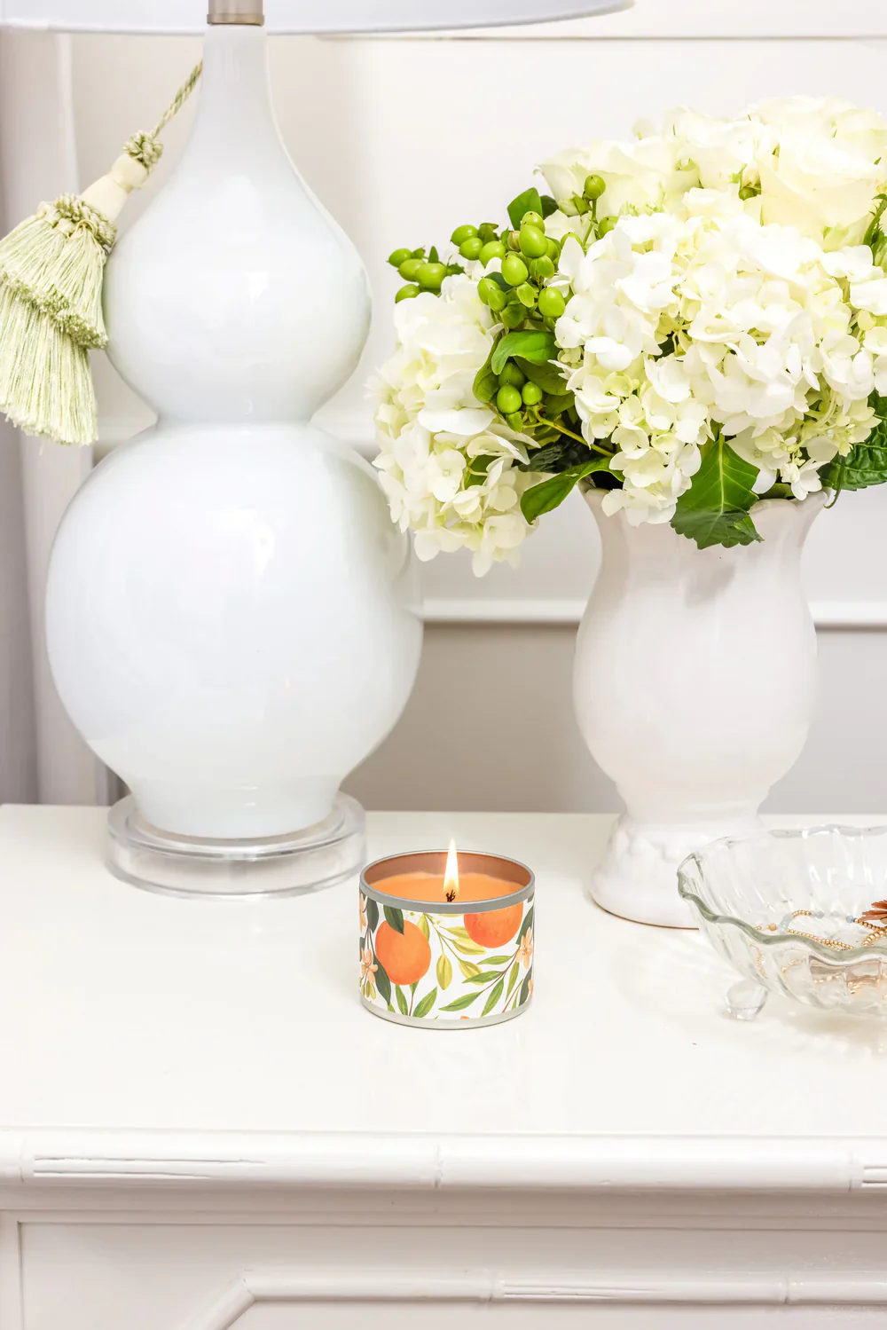 Greenleaf - Orange & Honey Tin Candle