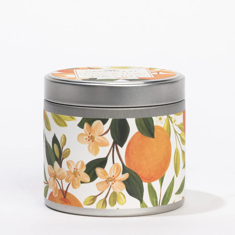 Greenleaf - Orange & Honey Tin Candle - Image 2