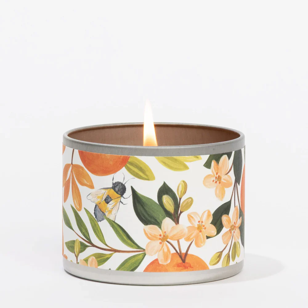 Greenleaf - Orange & Honey Tin Candle - Image 3