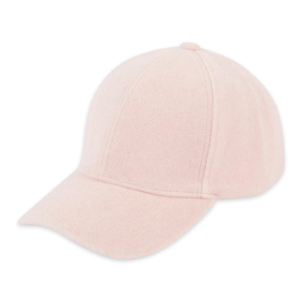 Hadley Wren - Heathered Fleece Ball Cap, Pink