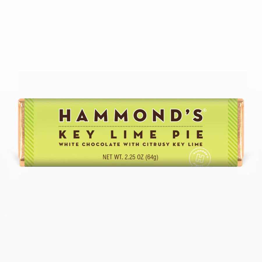 Hammond's Candies - Key Lime Pie White Chocolate Candy Bar - Image 2