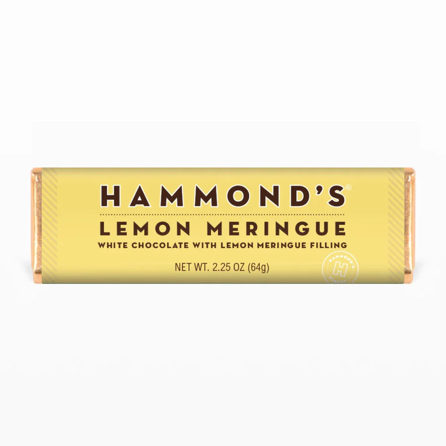 Hammond's Candies - Lemon Meringue White Chocolate Candy Bar - Image 2