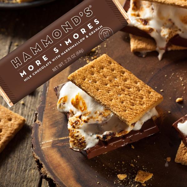 Hammond's Candies - More S'mores Milk Chocolate Candy Bar
