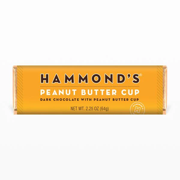 Hammond's Candies - Peanut Butter Cup Dark Chocolate Candy Bar - Image 2