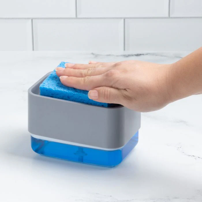 Harold - Soap Dispensing Sponge Holder with Sponge - Image 3