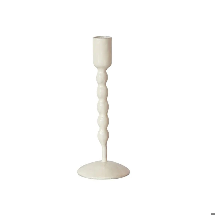 Hazel Mazel - Enameled Taper Candle Holder, Large - Image 4