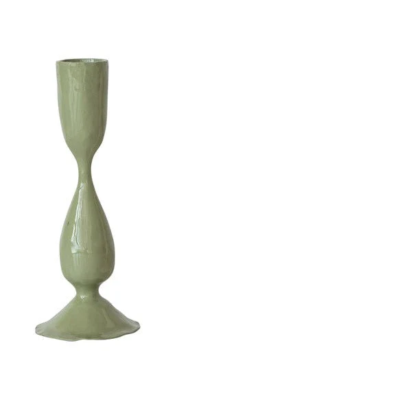 Hazel Mazel - Enameled Taper Candle Holder, Medium - Image 3