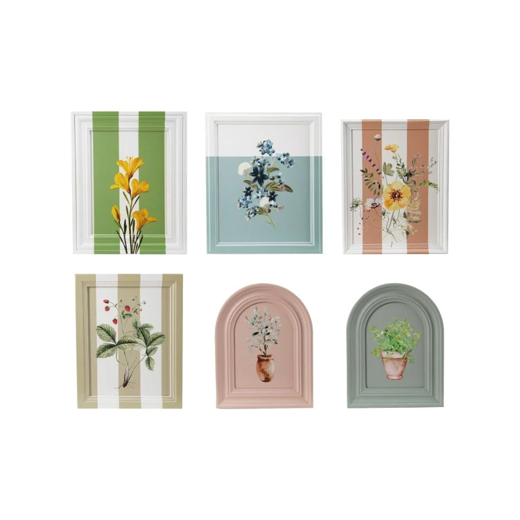 Hazel Mazel - Painted Framed Wall Decor