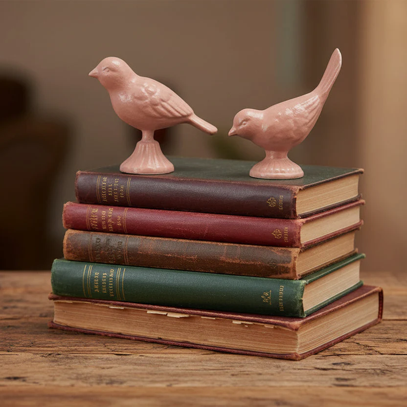 Hazel Mazel - Pink Bird Figurine