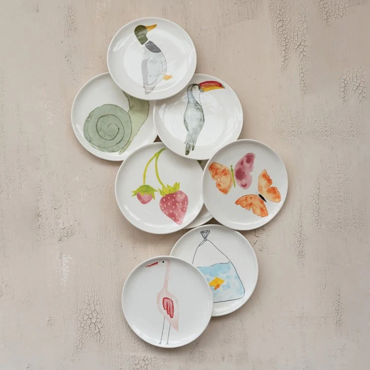 Hazel Mazel - Stoneware Animal Plate