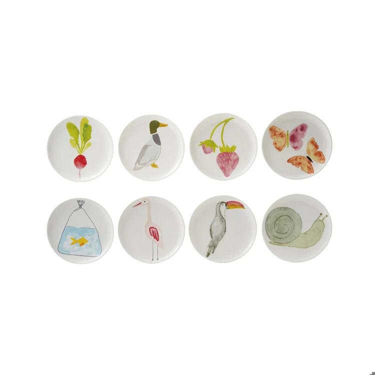 Hazel Mazel - Stoneware Animal Plate - Image 2