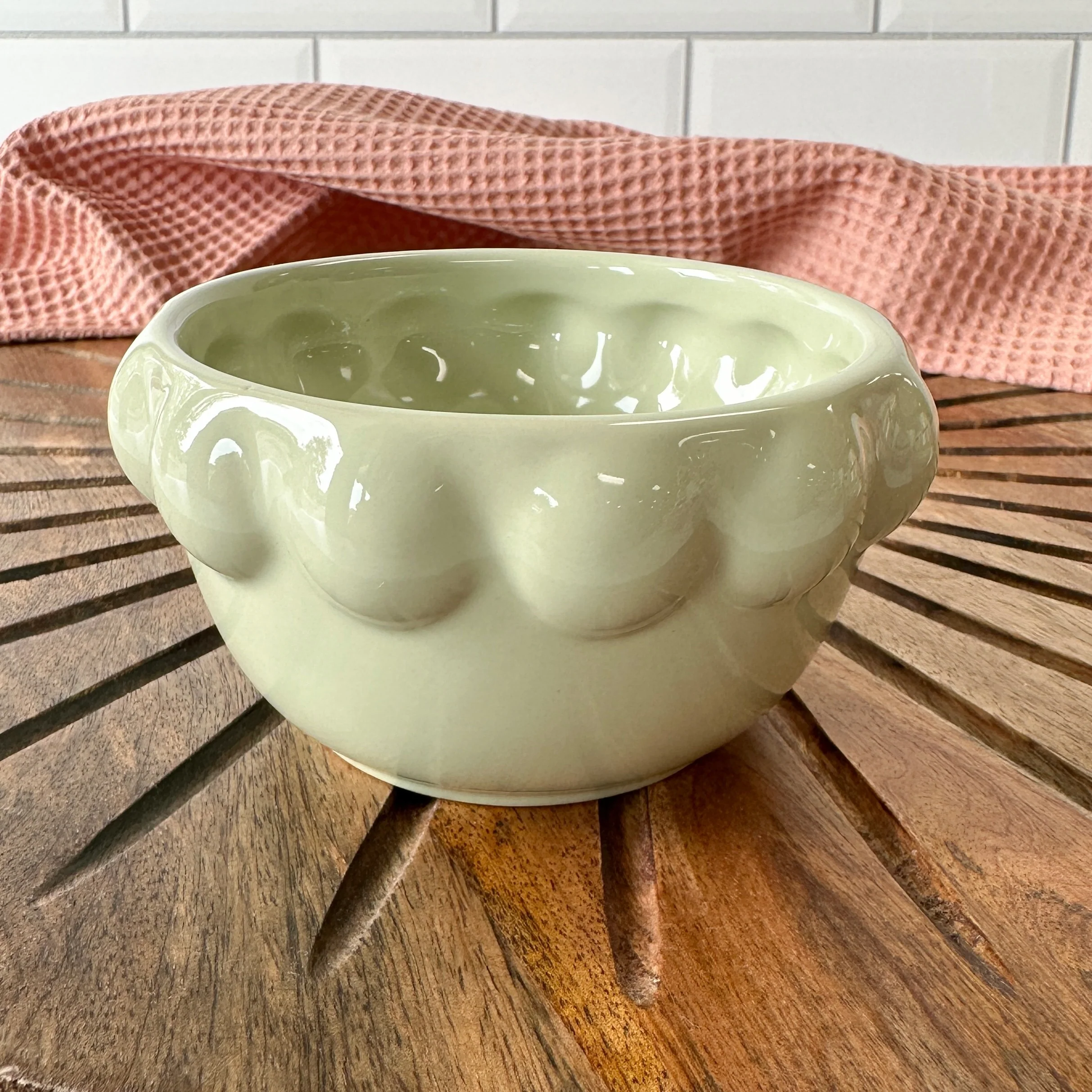 Hazel Mazel - Stoneware Bowl with Bubble Rim - Image 4