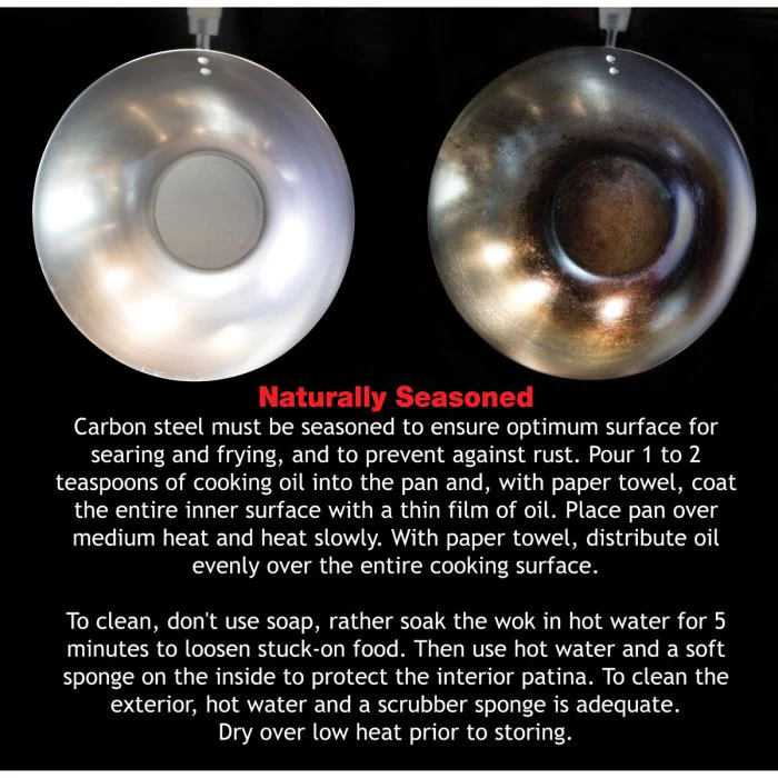 Helen's Asian Kitchen - Carbon Steel Wok - Image 3